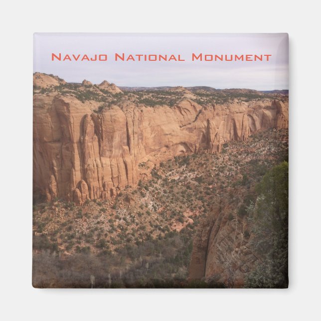 Nationalmonument Navajo Magnet (Framsidan)