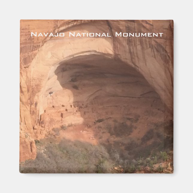 Nationalmonument Navajo Magnet (Framsidan)