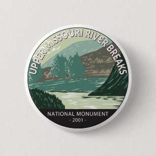 Nationalmonument över floden Missouri Knapp