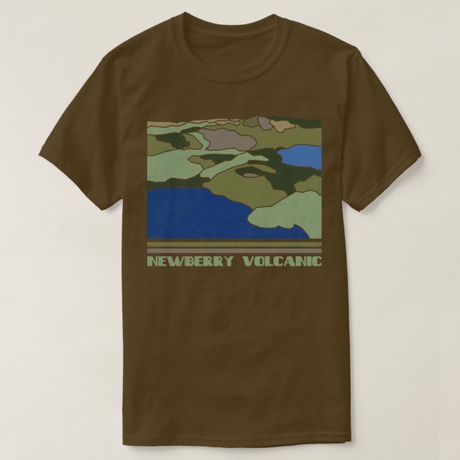 Nationalmonumentet Nature Älskare V T Shirt (Design framsida)