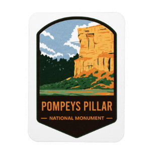 Nationalmonumentet Pompeys Pillar Magnet