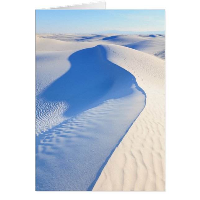 Nationalmonumentet White Sands Hälsningskort (Framsidan)
