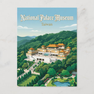 Nationalpalatsmuseet Taiwan Vykort