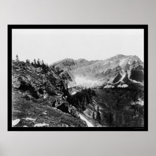 Nationalpark 1925 för Kipps toppmöteglaciär Poster