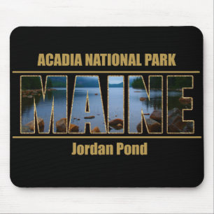 Nationalpark för Acadia för MAINE bildstilsort Musmatta