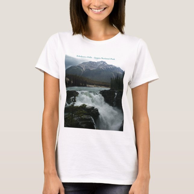 Nationalpark för Athabasca nedgångJasper T Shirt (Framsida)