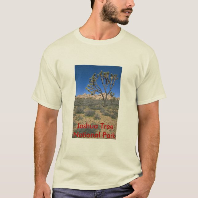 Nationalpark för Joshua träd Tee Shirt (Framsida)