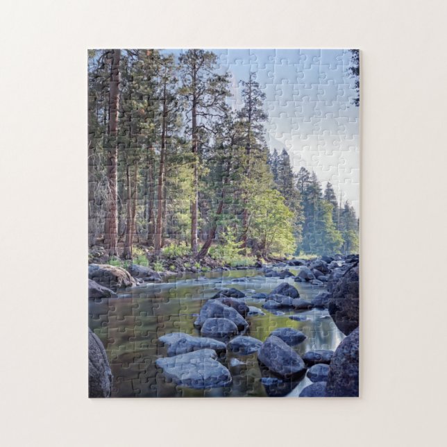 Nationalpark för Merced flod | Yosemite på Pussel (Vertikal)