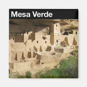 Nationalpark för Mesa Verde Magnet