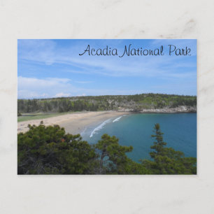 Nationalpark för SandStrandAcadia Vykort