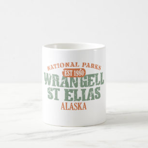 Nationalpark för Wrangell St Elias Kaffemugg