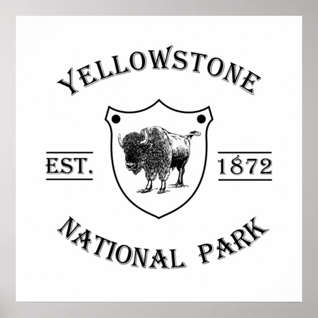 nationalpark poster (Framsidan)