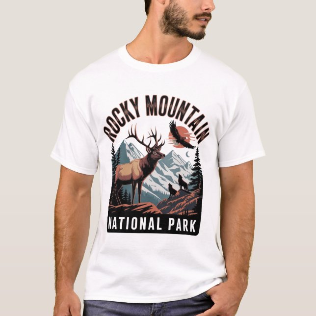 nationalpark t shirt (Framsida)