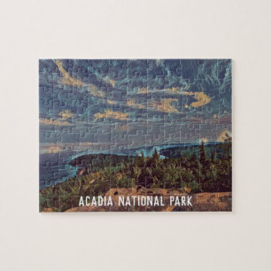 Nationalparken Acadia Himlar Pussel