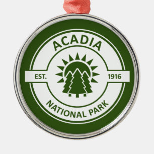 Nationalparken Acadia Julgransprydnad Metall