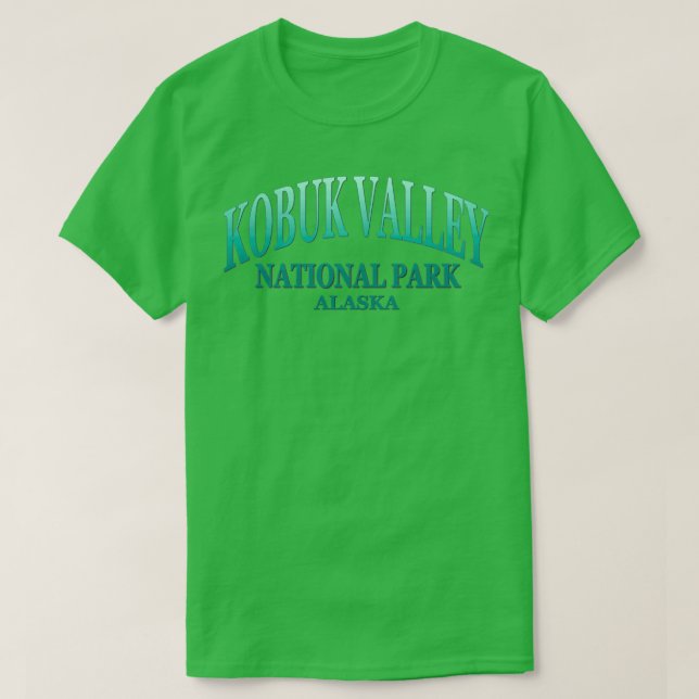 Nationalparken Alaska i Kobuk Valley T Shirt (Design framsida)
