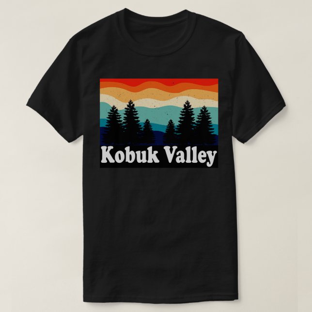 Nationalparken Alaska i Kobuk Valley T Shirt (Design framsida)