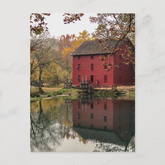 Nationalparken Alley Vår och Mill Vykort (Framsida)