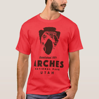 Nationalparken Arches nationalpark Brown T Shirt