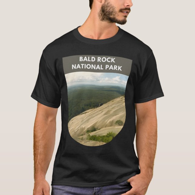 Nationalparken Bald Sten T Shirt (Framsida)