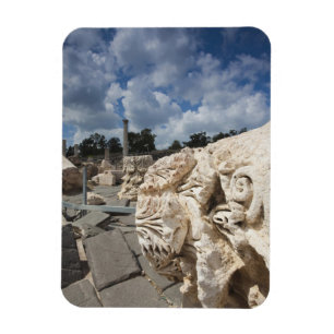 Nationalparken Beit She'an, ruiner från romartiden Magnet