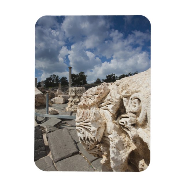 Nationalparken Beit She'an, ruiner från romartiden Magnet (Vertikal)