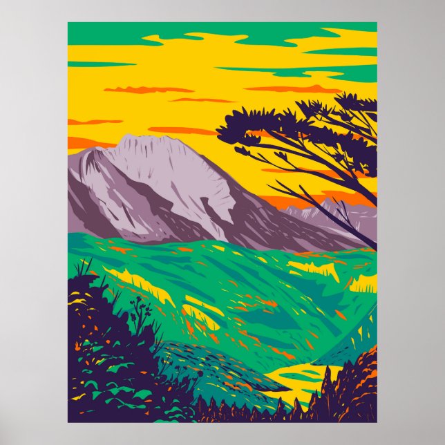 Nationalparken Berchtesgaden Poster (Framsidan)