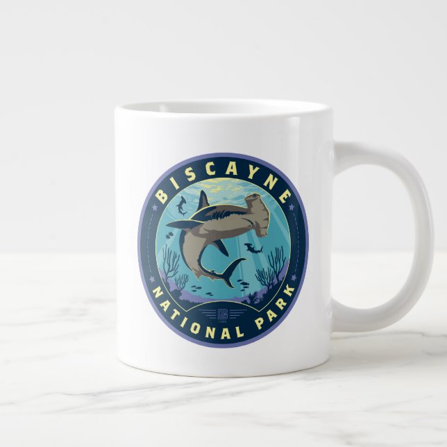 Nationalparken Biscayne Jumbo Mugg (Höger)