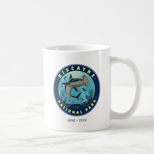 Nationalparken Biscayne Kaffemugg (Höger)