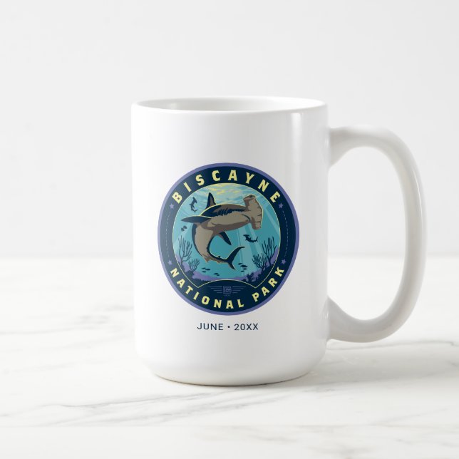 Nationalparken Biscayne Kaffemugg (Höger)