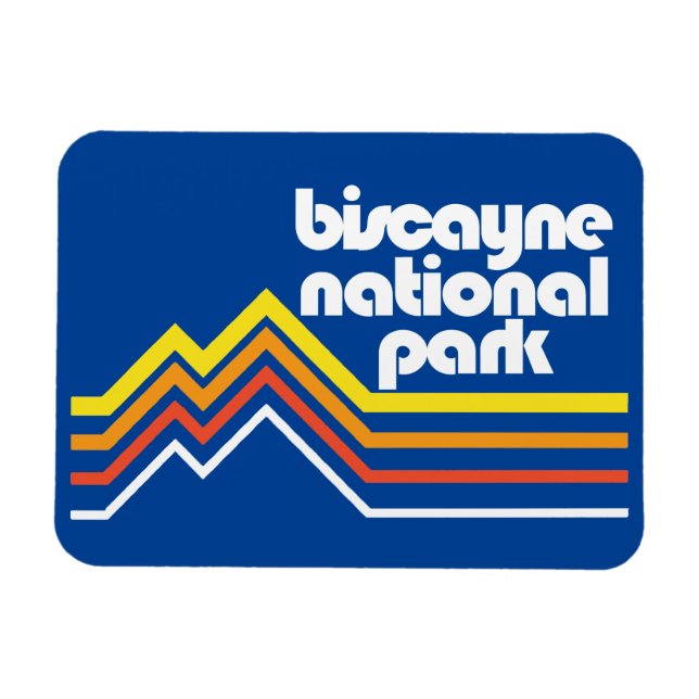 Nationalparken Biscayne Magnet (Horisontell)