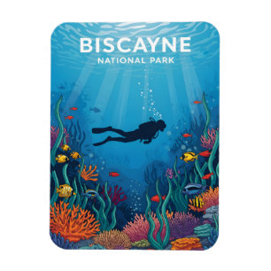 Nationalparken Biscayne Magnet