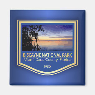 Nationalparken Biscayne (PF2) Magnet