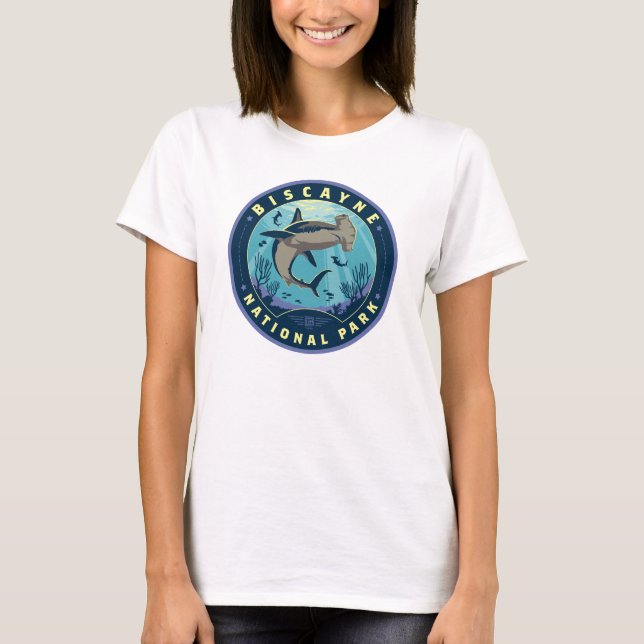 Nationalparken Biscayne T Shirt (Framsida)