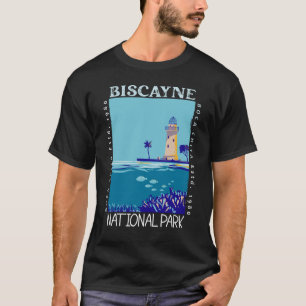 Nationalparken Boca Chita Nyckel Distress i Biscay T Shirt