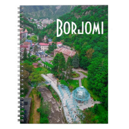 Nationalparken Borjomi-Kharagauli Georgia Caucuses Anteckningsbok