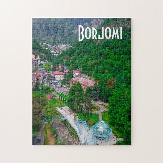 Nationalparken Borjomi-Kharagauli Georgia Caucuses Pussel (Vertikal)