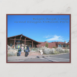 Nationalparken Bright Angel Lodge Grand Canyon Vykort