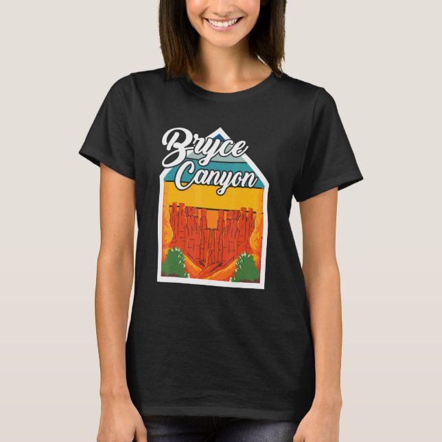 Nationalparken Bryce Canyon Utah Sten formation Hi T Shirt (Framsida)