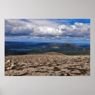Nationalparken Cairngorms Poster