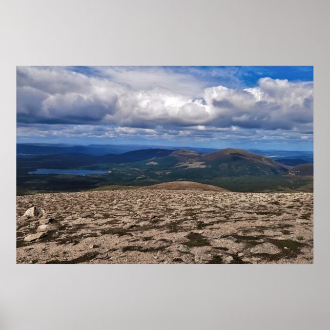 Nationalparken Cairngorms Poster (Framsidan)