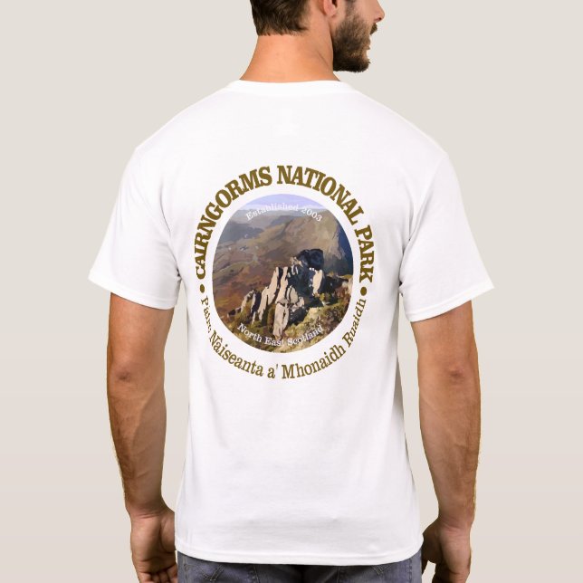Nationalparken Cairngorms Tee (Baksida)
