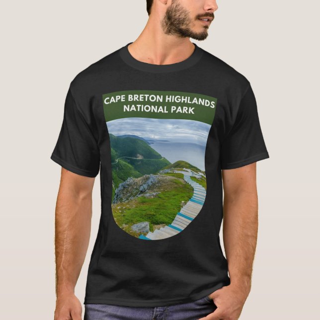 Nationalparken Cape Breton Highlands T Shirt (Framsida)