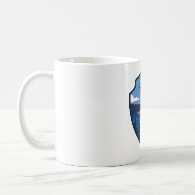 Nationalparken Crater Sjö Kaffemugg (Vänster)