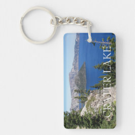 Nationalparken Crater Sjö Landskap