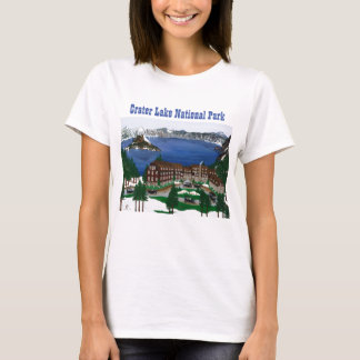Nationalparken Crater Sjö T Shirt