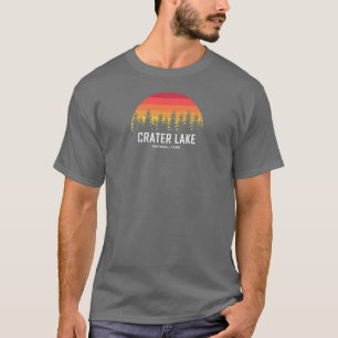 Nationalparken Crater Sjö T Shirt