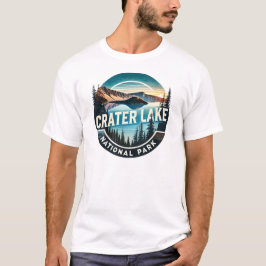 Nationalparken Crater Sjö T Shirt