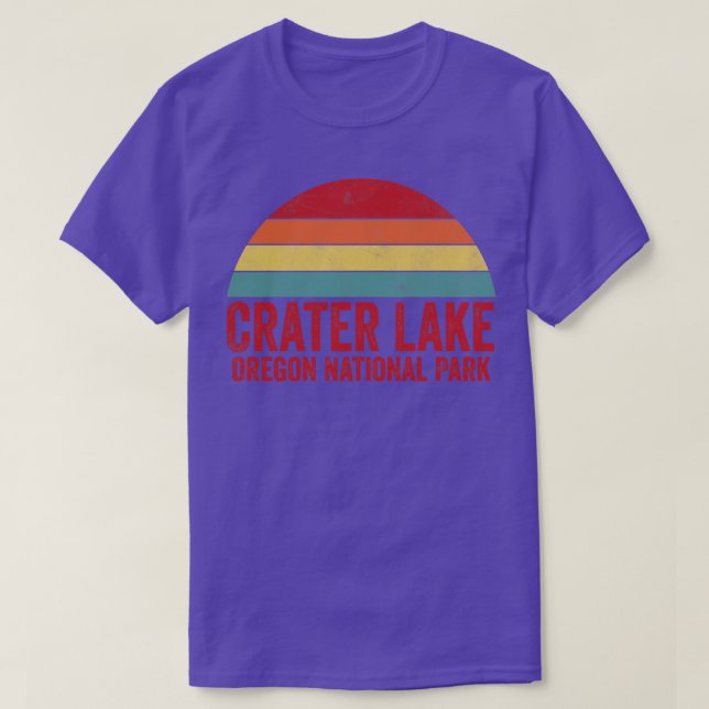 Nationalparken Crater Sjö T Shirt (Design framsida)