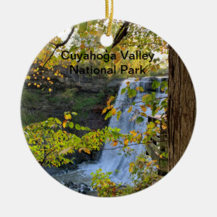 Nationalparken Cuyahoga Valley Julgransprydnad Keramik